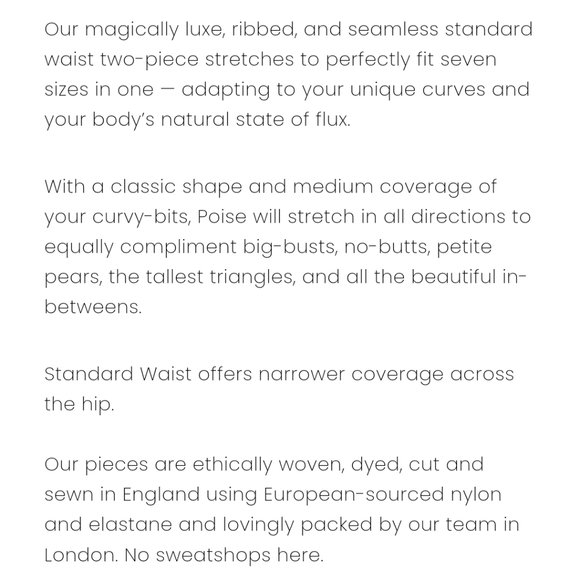 YouSwim Poise Standard Waist Two-Piece in Aster - Picture 3 of 10